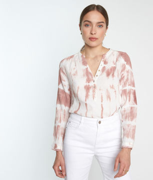 Picture of LAETI MUTED TIE-DYE BLOUSE